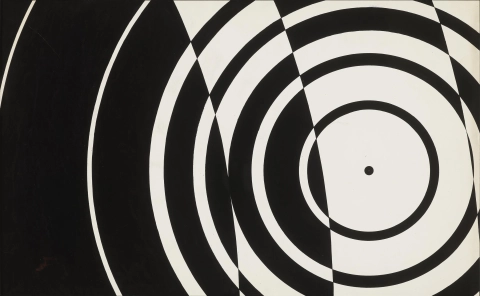 Etienne Beothy Abstract composition, c.1930 gouache on paper 39x63 cm