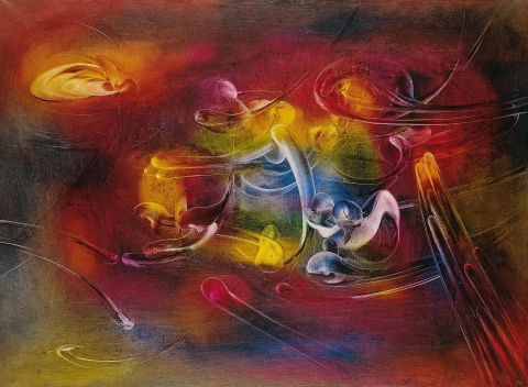Torch of chemical wedding, 1954 