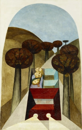 Autostop, between Ferrara and Ravenna, 1948-50
