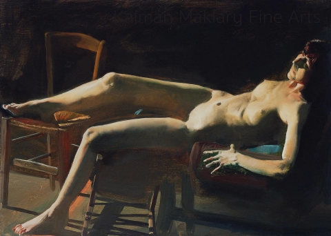 Reclining nude,1981