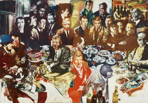 The boxer's dinner, 1967 