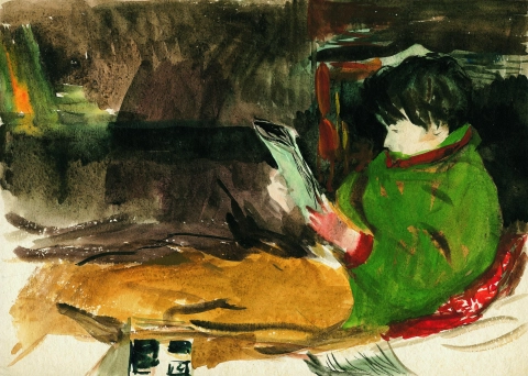 Girl with a Book