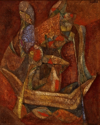 Miraculous catch of fish, 1947 
