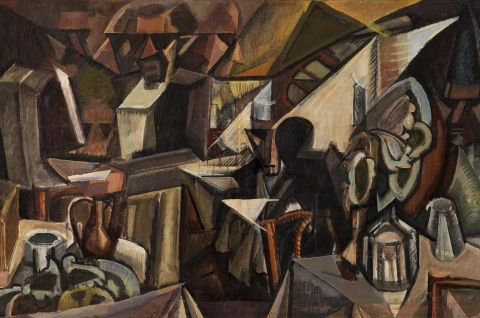 The Restaurant Hubin, 1912 