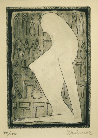 La Femme Tondue, 1946