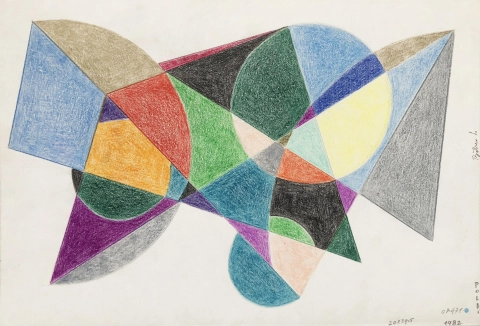 Abstract composition, 1982