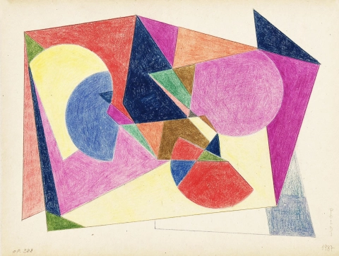 Abstract composition, 1987