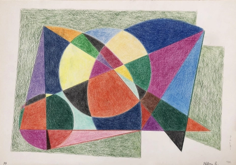 Abstract composition, 1984