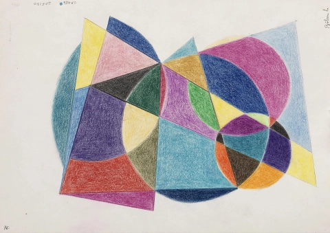 Abstract composition, 1984