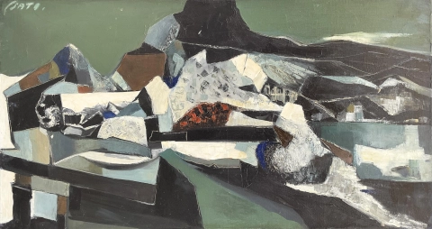 Abstract landscape, c. 1952