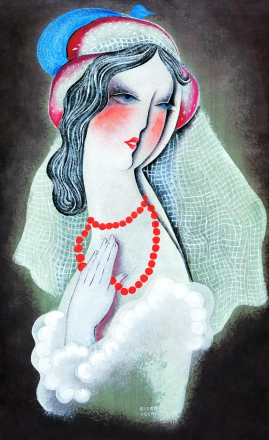 Art deco beauty,  c.1930 