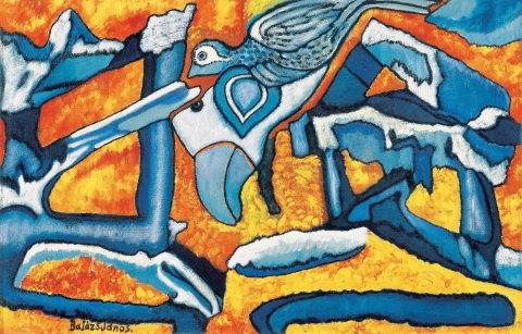 Birds Fight, c. 1972 