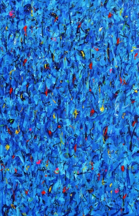 The Same Lake with Different Plants, 2017