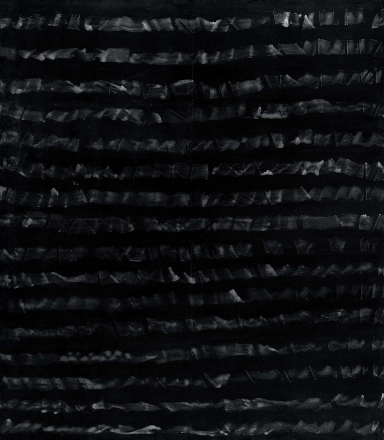 Reigl Unfolding 1975 mixed media on canvas 220x190 cm