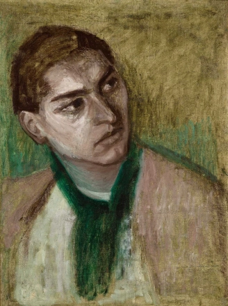 Reigl Portait of betty Anderson 1947 oil on canvas 84 x 62 cm