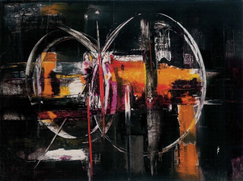 Reigl Outburst 1955 74x99cm