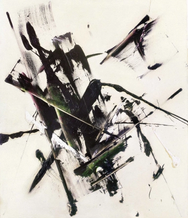 Reigl Outburst 1956 oil on canvas 180x160cm