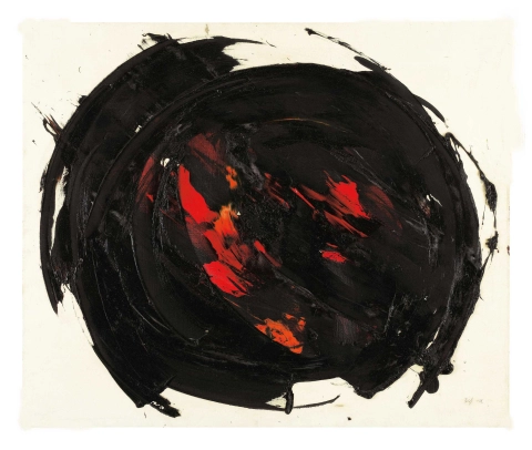 Reigl Center of Dominance 1959 100x120cm