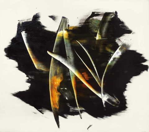 Reigl Mass Writting 1961 175x200cm
