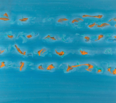 Reigl The Art of the Fugue 1975 180,5x201,5cm