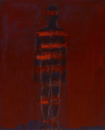 Reigl Outside 1994 160x130cm