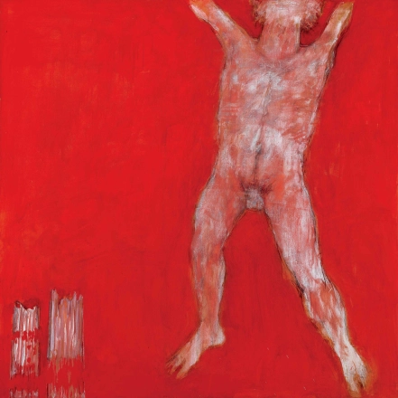 Reigl  New York, September 11, 2001, 2007 150x150cm