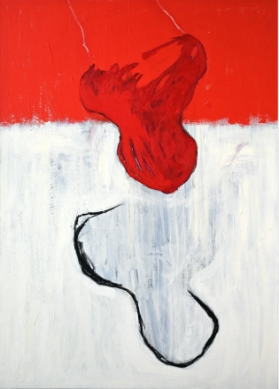Kizsákmányolt hétköznapok akril_ olaj vászon 140x100cm
