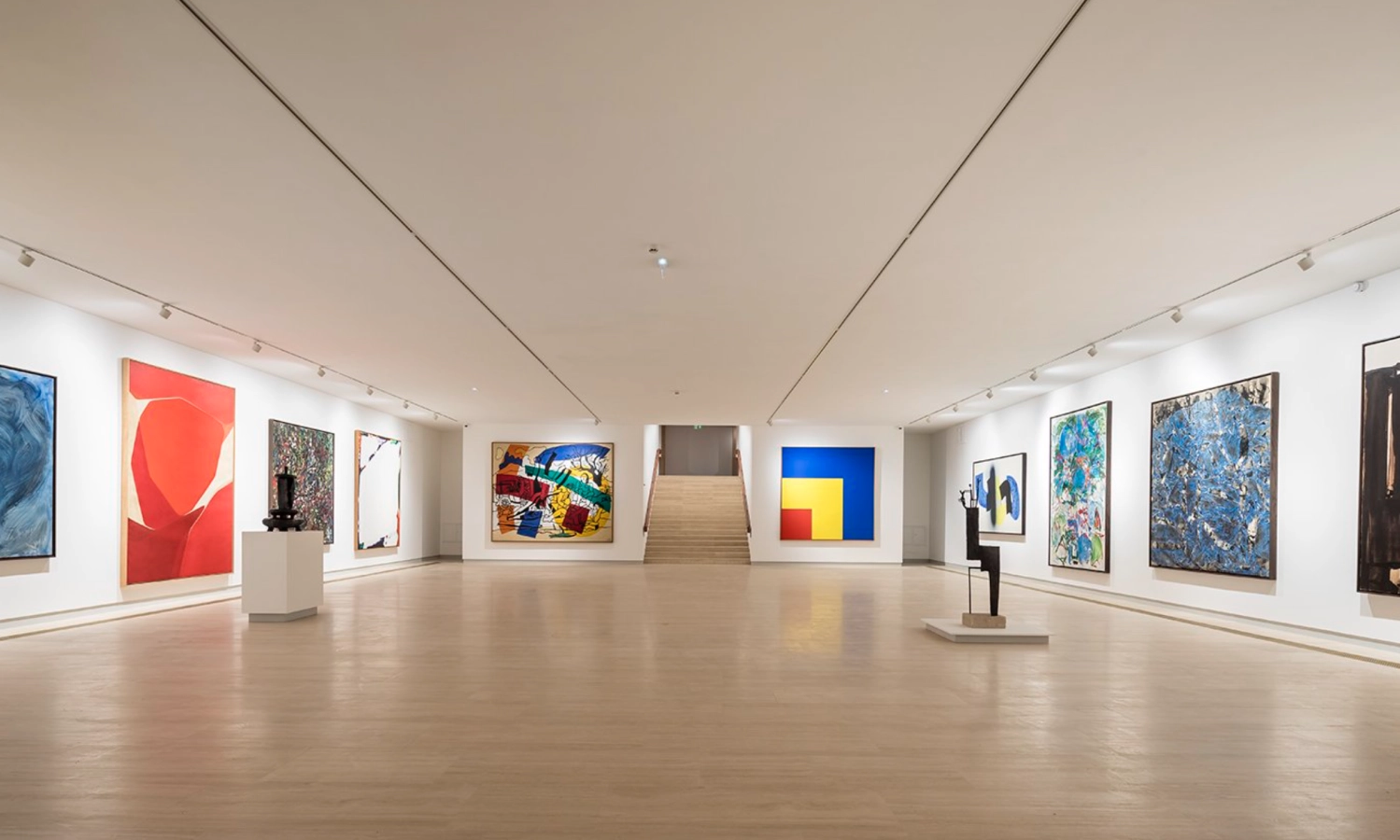 Simon Hantai Mariale M.C.6 - Fondation Maeght's permanent exhibition