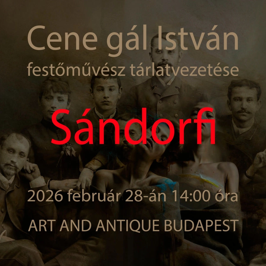 Sándorfi tárlatvezetés