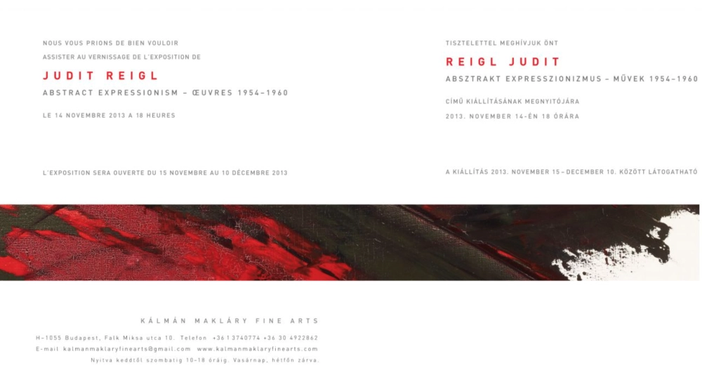 Judit Reigl - Abstract expressionism