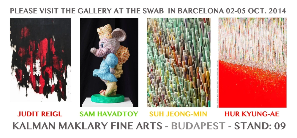 Invitation to Swab Art Fair, Barcelona, 2014 