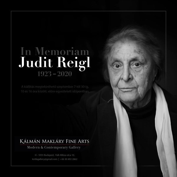 Judit Reigl - In Memoriam - Kalman Maklary Fine Arts