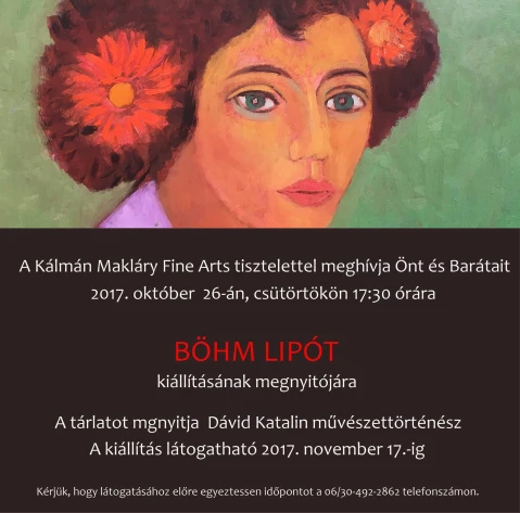 Böhm Lipot POLDI meghívó