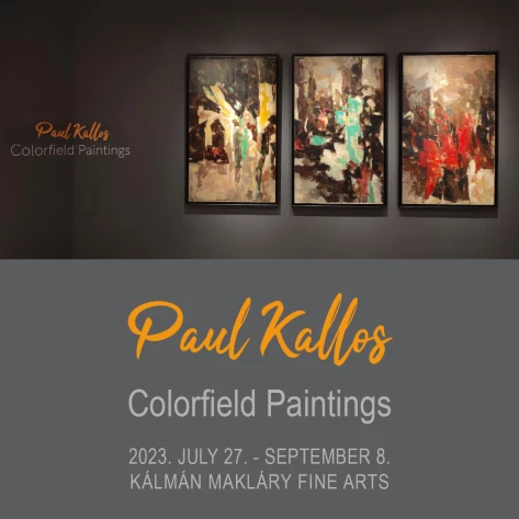 Kallós Pál - Colorfield Paintings - Kálmán Makláry Fine Arts