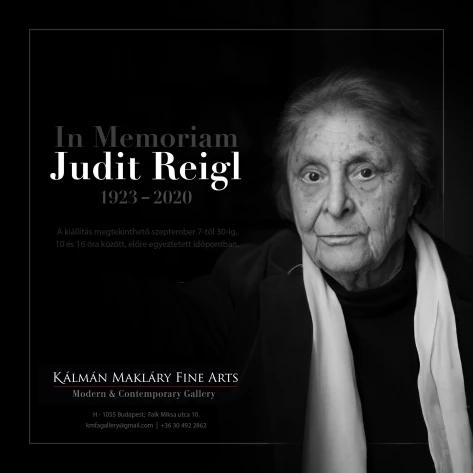Judit Reigl - In Memoriam - Kalman Maklary Fine Arts