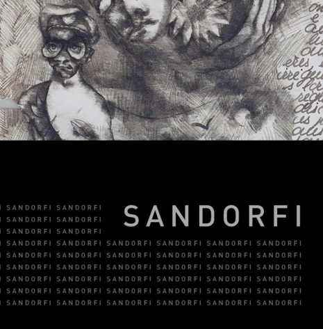Etienne Sandorfi Early drawings 1964 at Kálmán Makláry Fine Arts 2014