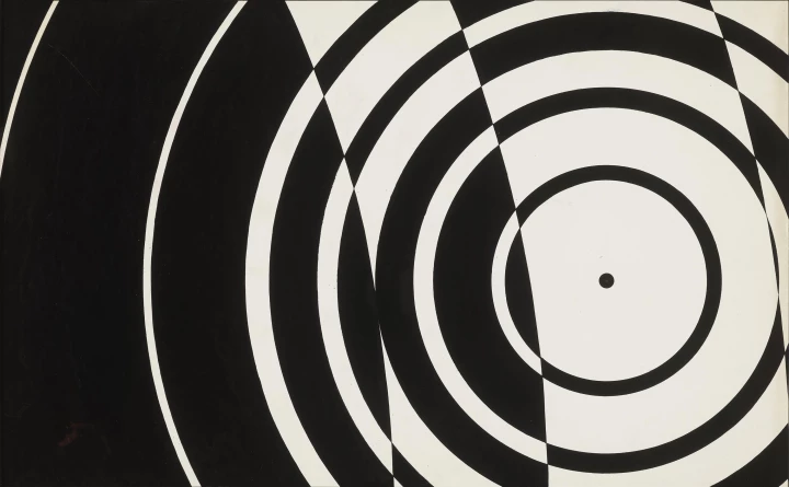 Etienne Beothy Abstract composition, c.1930 gouache on paper 39x63 cm
