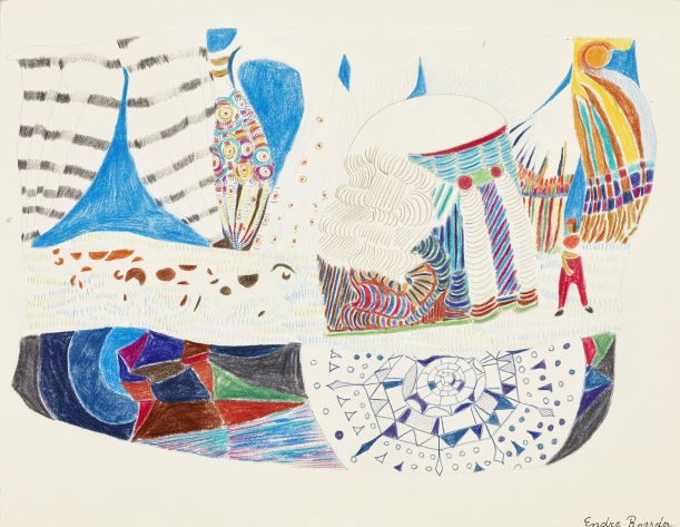 Surrealist composition c. 1958