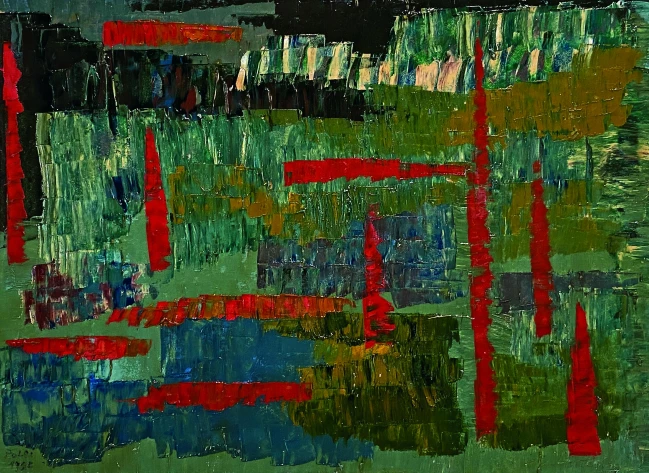 Abstract composition, c.1960