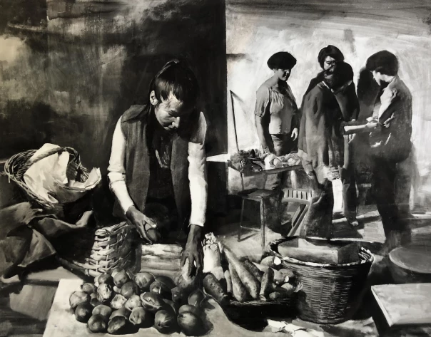 Tibor Csernus: Market, 1979