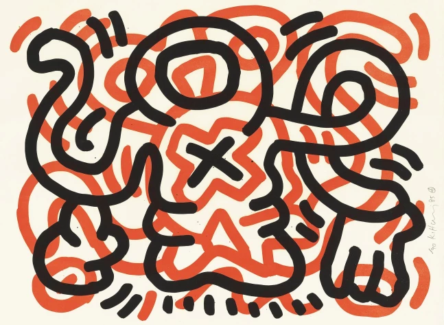 Keith Haring: Ludo, 1985