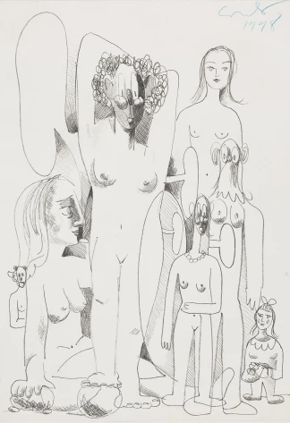 George Condo: Untitled, 1998  