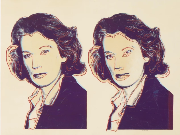  Andy Warhol Mildred Scheel,1980 