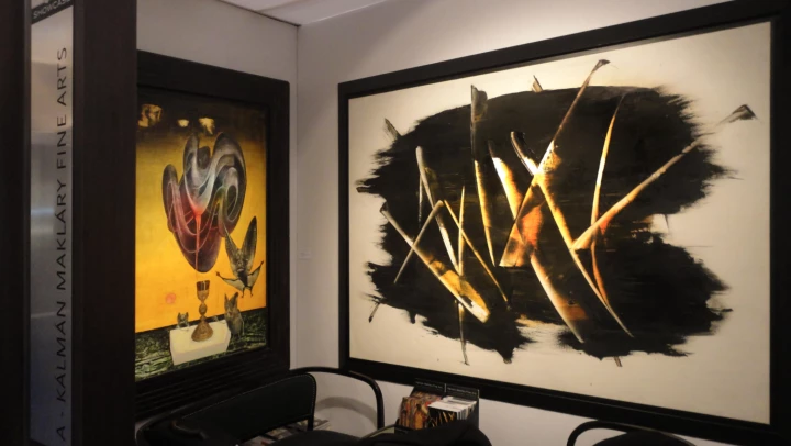 TEFAF, Maastricht 2012 booth of Kalman Maklary Fine Arts
