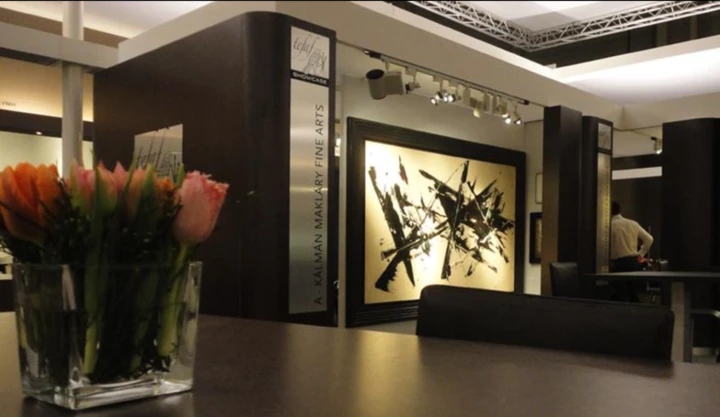 TEFAF, Maastricht 2012 booth of Kalman Maklary Fine Arts