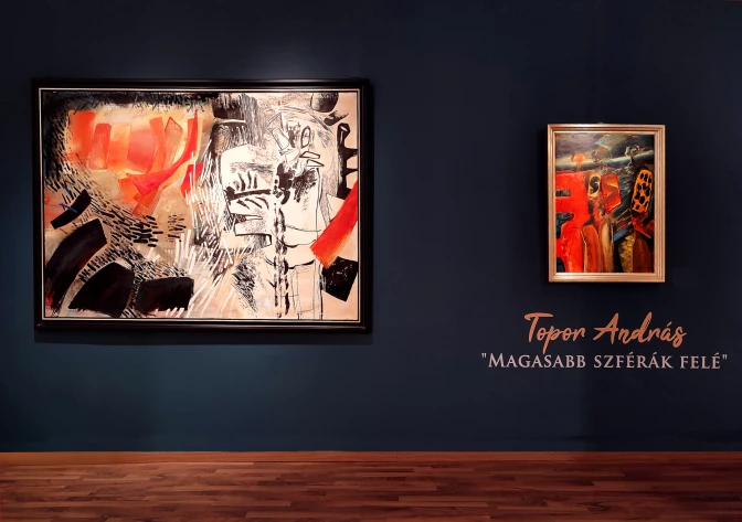 Topor András kiállítása a Kálmán Makláry Fine Arts Galériában