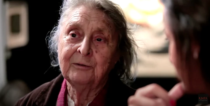 Interview with Judit Reigl | XXVIe Biennale des Antiquaires - 2012