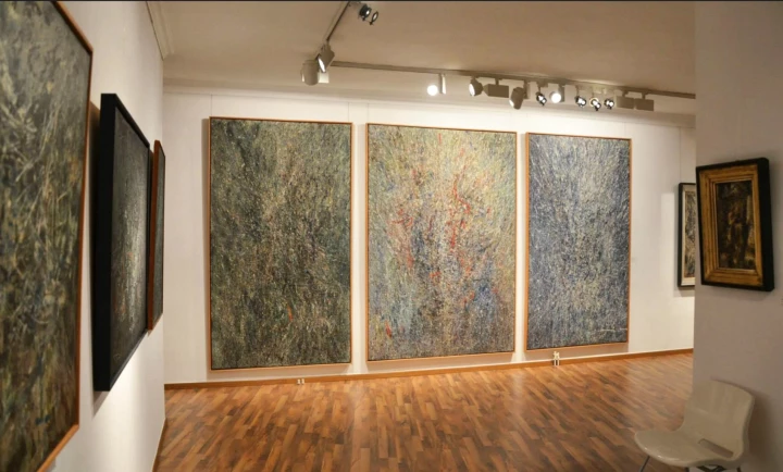 Francois Fiedler works 1945-1965 exhibition at the gallery