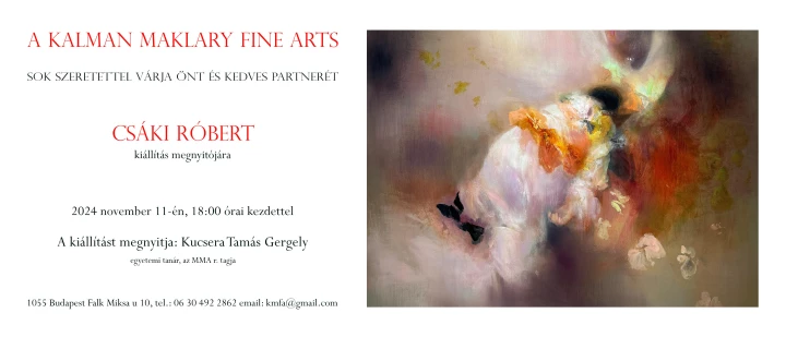 Róbert Csáki - New Works