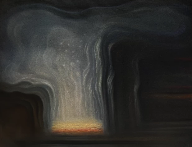 Ernest KLAUSZ Symphonie 1936 Pastel sur papier 35 x 45 cm